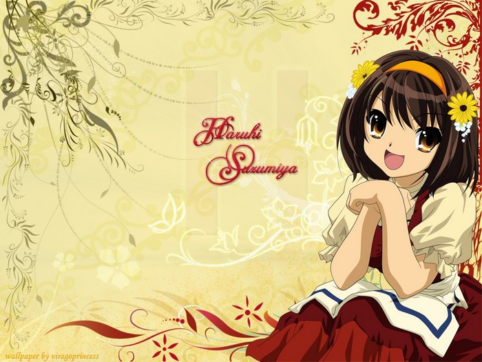 Haruhi Suzumiya from The Melancholy of Haruhi Suzumiya