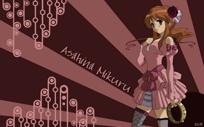 Asahina Mikuru from The Melancholy of Haruhi Suzumiya