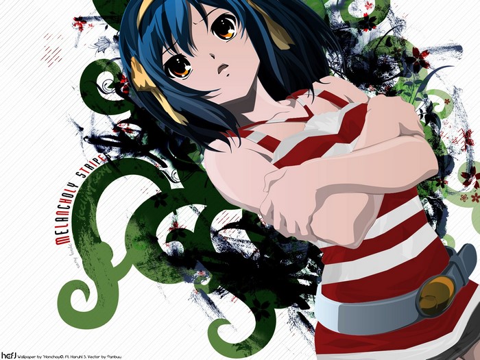 The Melancholy of Haruhi Suzumiya illustration