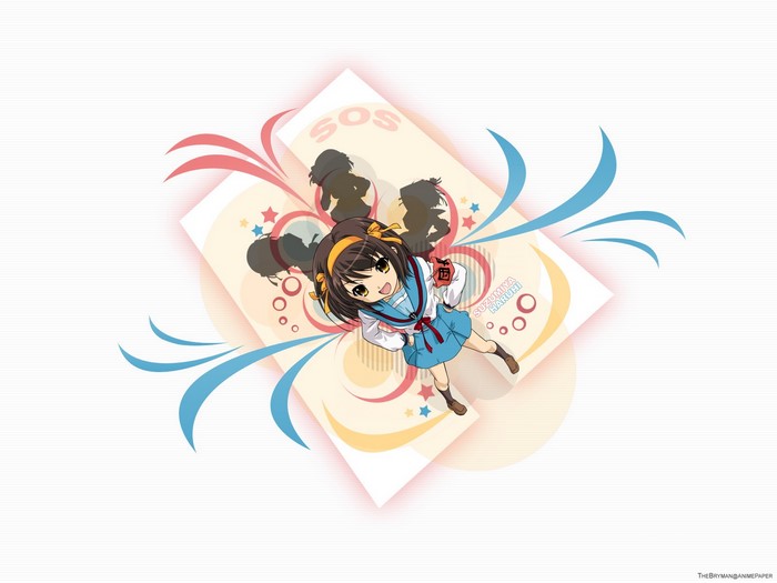 Suzumiya Haruhi from The Melancholy of Haruhi Suzumiya