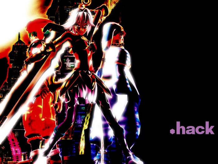 Characters from .hack