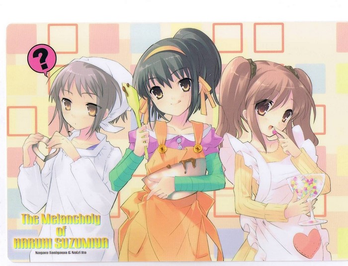 The Melancholy of Haruhi Suzumiya illustration