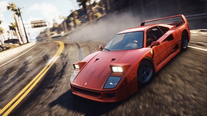 Ferrari F40 in Need For Speed Rivals 4K