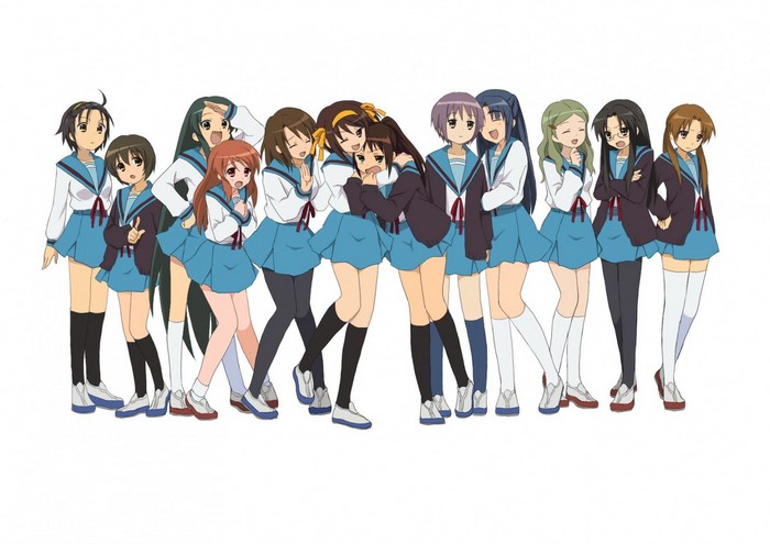 The Melancholy of Haruhi Suzumiya characters