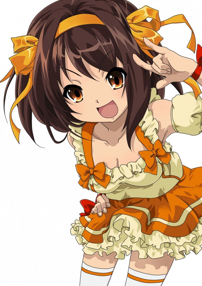 Haruhi Suzumiya from The Melancholy of Haruhi Suzumiya