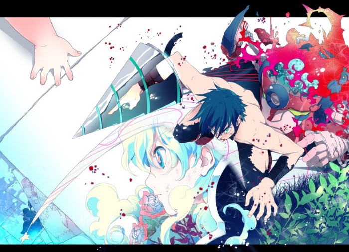 Simon and Nia from Tengen Toppa Gurren Lagann