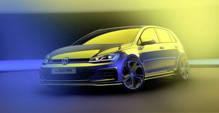 Volkswagen Golf GTI TCR Concept 4K