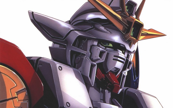 Mobile Suit Gundam Wing mecha head