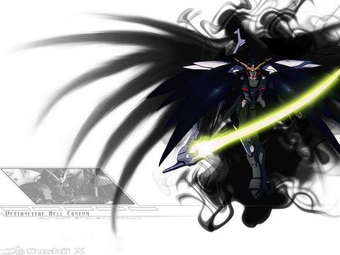 Deathscythe Hell Custom from Mobile Suit Gundam Wing