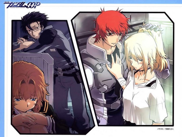 Characters from Mobile Suit Gundam 00