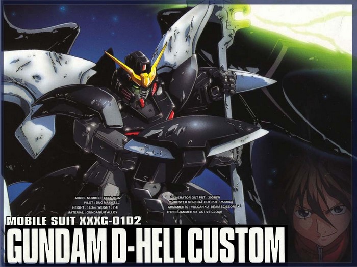 Mobile Suit XXXG-01D2 Gundam D-Hell Custom
