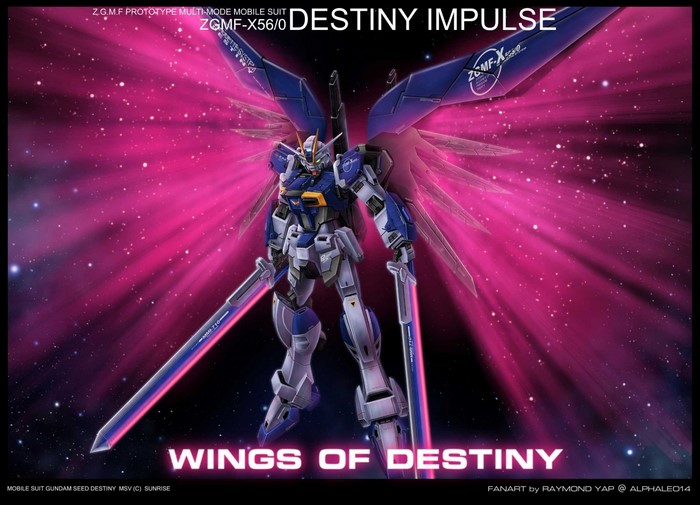 ZGMF-X56/0 Destiny Impulse from Mobile Suit Gundam SEED DESTINY