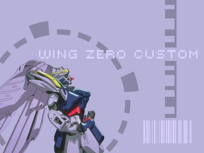 Wing Zero Custom from Mobile Suit Gundam Wing