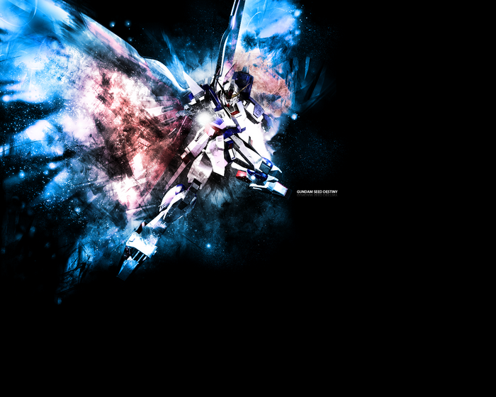 Mobile Suit Gundam SEED Destiny in Space