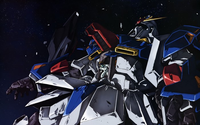 Mobile Suit Gundam Wing mecha illustration