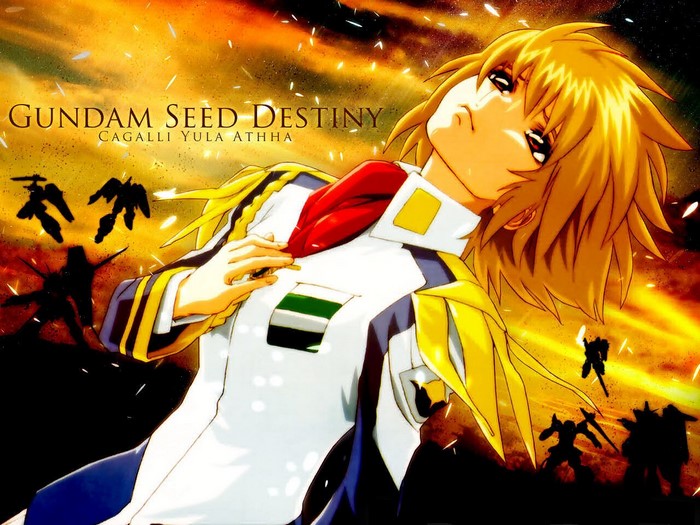 Cagalli Yula Athha from Gundam SEED Destiny
