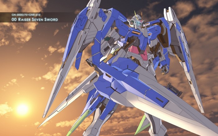 00 Raiser Seven Sword from Mobile Suit Gundam 00