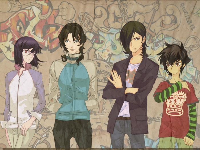 Characters from Mobile Suit Gundam 00