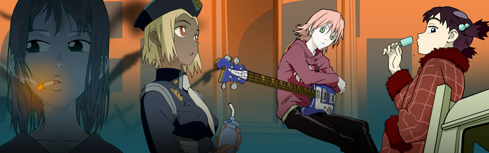 Characters from FLCL