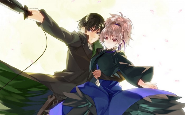 Hei and Yin from Darker than Black