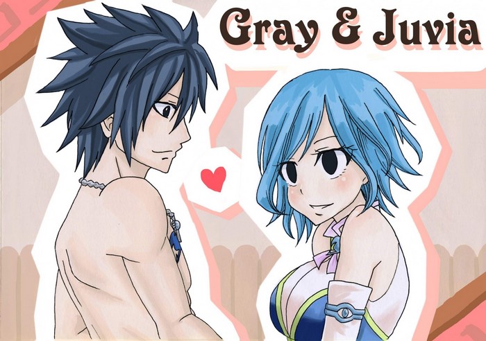 Gray and Juvia from Fairy Tail