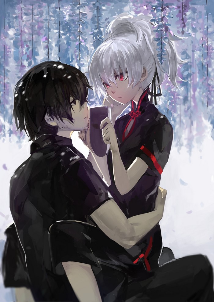Hei and Yin from Darker than Black