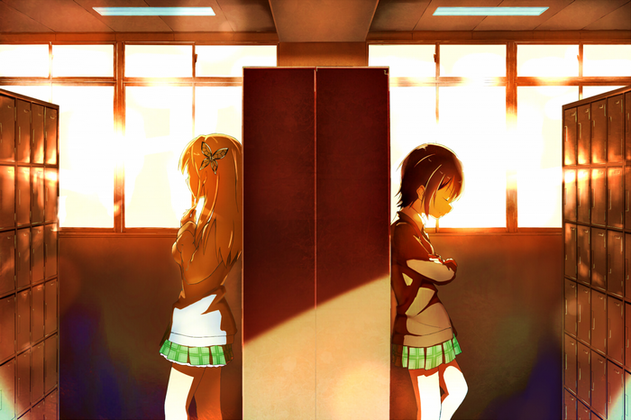 Yozora Mikazuki and Kashiwazaki Sena from Boku wa Tomodachi ga Sukunai