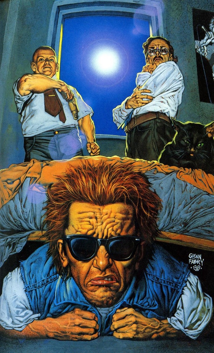 Jesse Custer from Preacher by Glenn Fabry