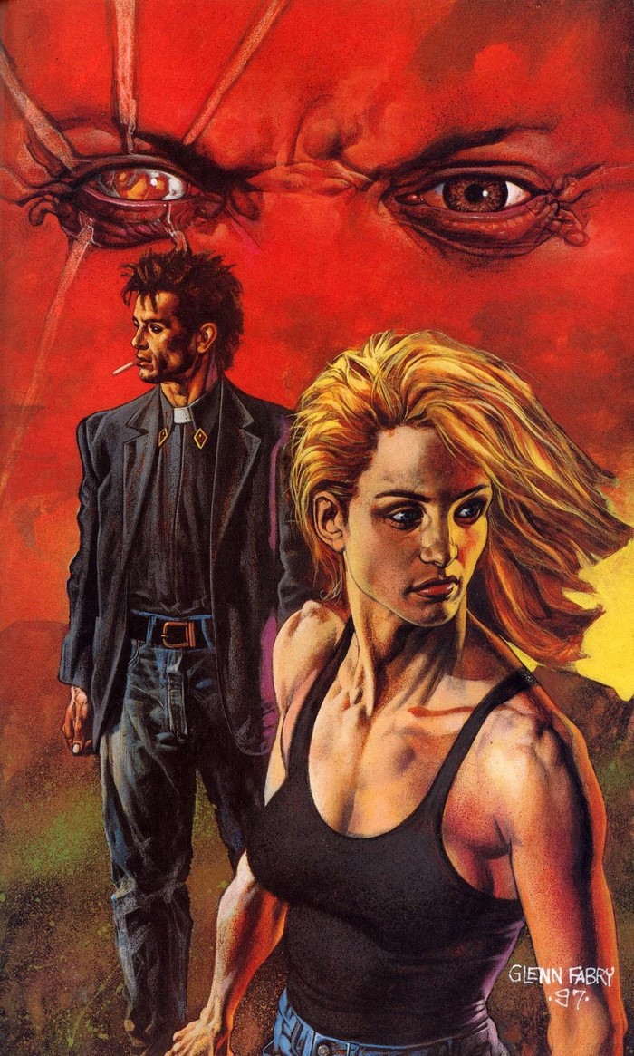 Jesse Custer and Tulip O'Hare from Preacher by Glenn Fabry