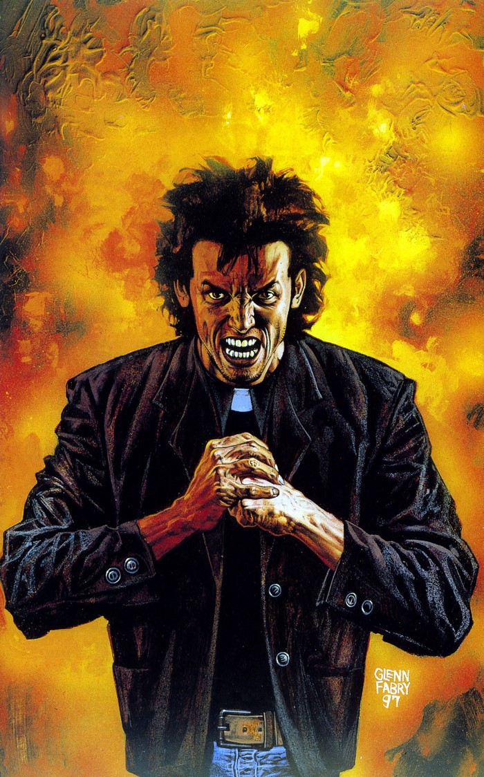Jesse Custer from Preacher by Glenn Fabry