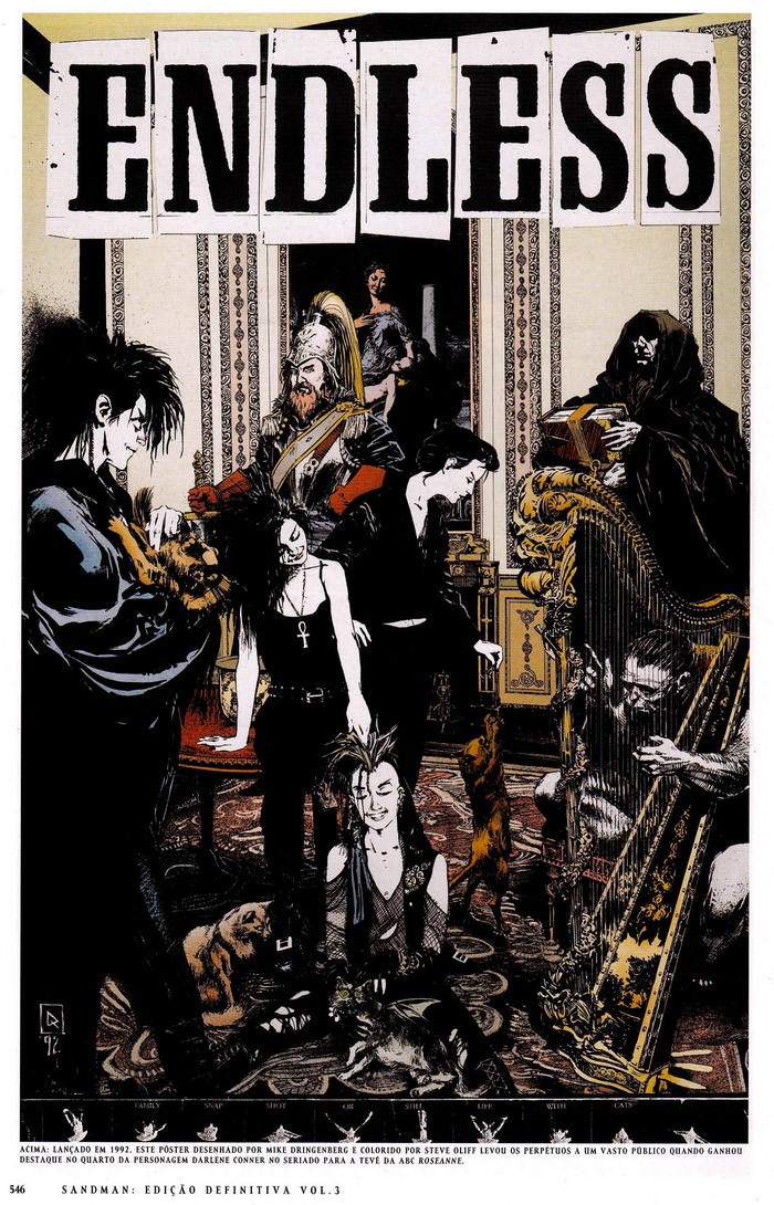 The Endless from Sandman poster