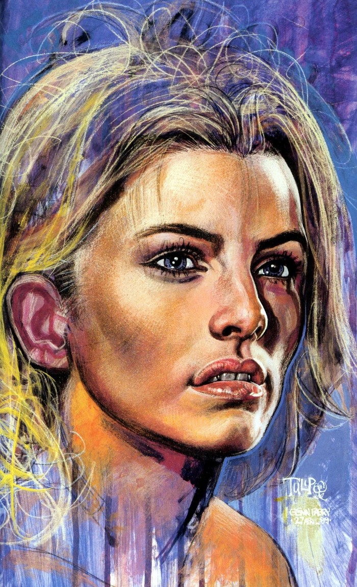 Portrait of a woman by Glenn Fabry