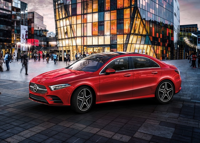 Mercedes-Benz A-Class L Sedan 4K