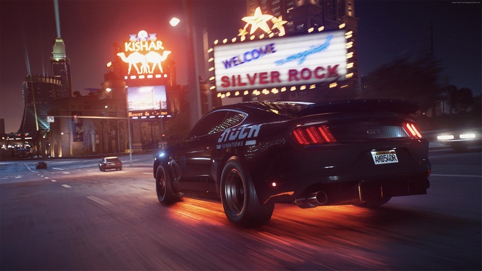 4K Need For Speed Payback car with underglow