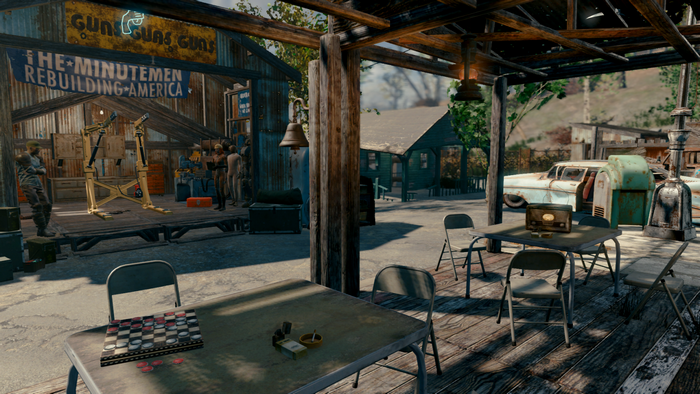 Minutemen Rebuilding America settlement in Fallout 4