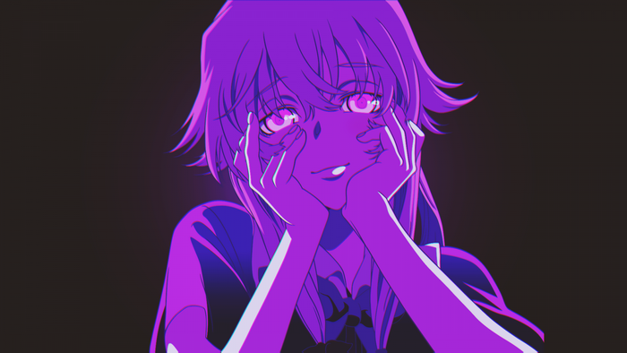 Gasai Yuno from Mirai Nikki