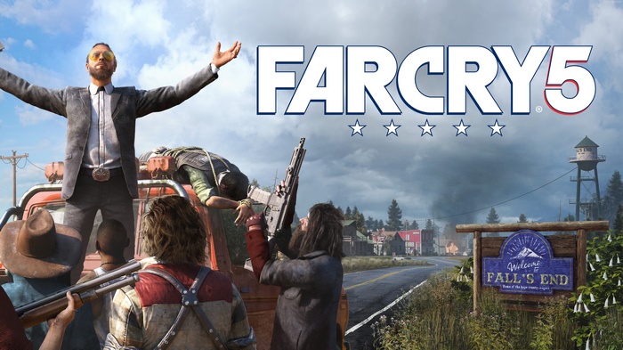 Far Cry 5 poster with Joseph Seed