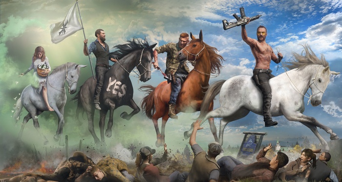 Four Horsemen of the Apocalypse from Far Cry 5