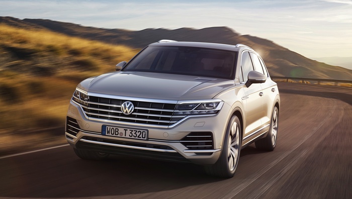 4K Volkswagen Touareg SUV on a Road