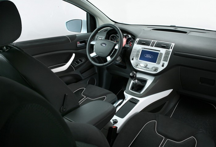 Interior of a Ford Kuga