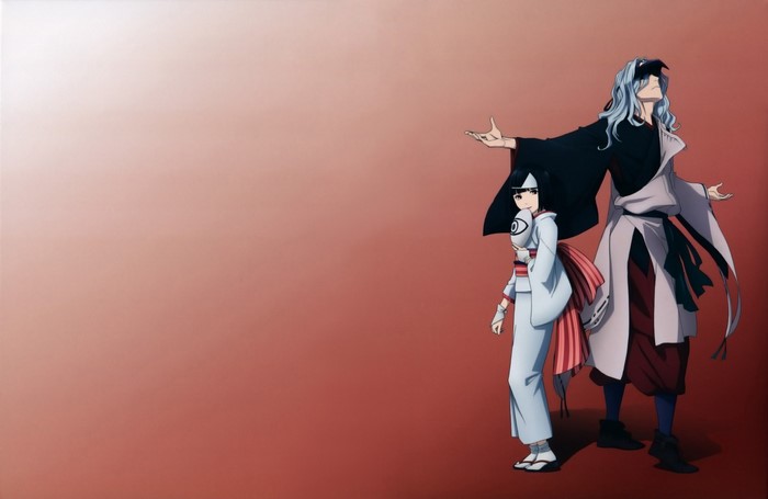 Nora and Rabo from Noragami