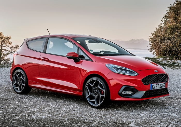 Red Ford Fiesta ST 2018