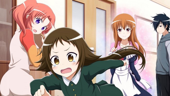 Mikakunin de Shinkoukei: Kobeni, Mashiro, Benio, and Hakuya