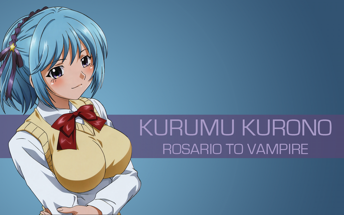 Kurumu Kurono from Rosario + Vampire