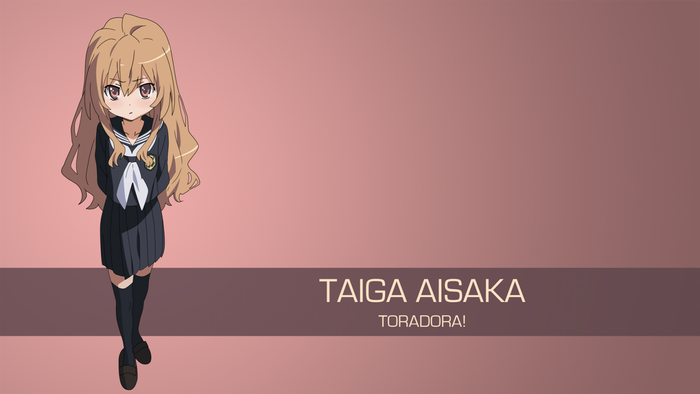 Taiga Aisaka from Toradora! anime illustration