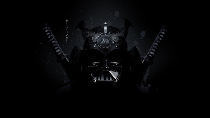 Darth Vader Samurai Illustration