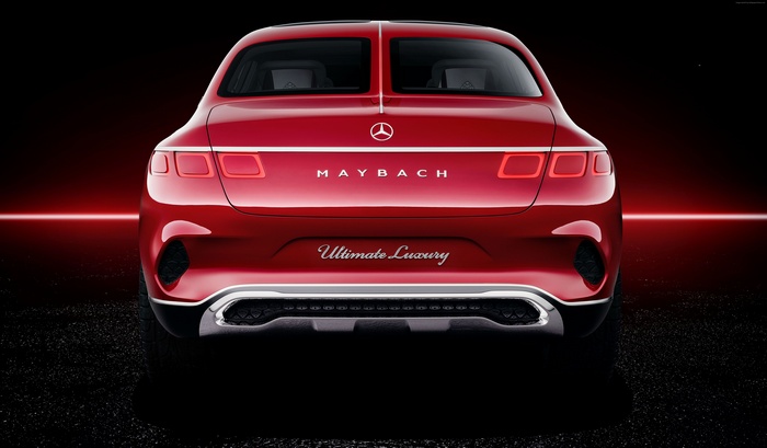 Vision Mercedes-Maybach Ultimate Luxury rear view