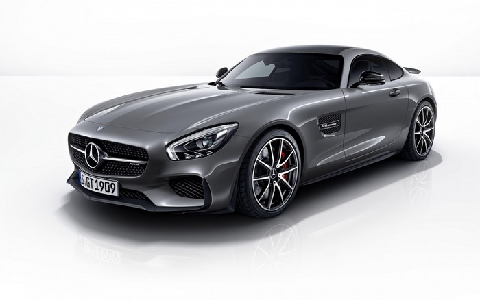 Mercedes-AMG GT S Coupe with GT1909 License Plate
