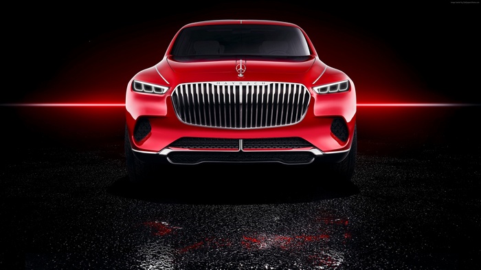4K Vision Mercedes-Maybach Ultimate Luxury electric car
