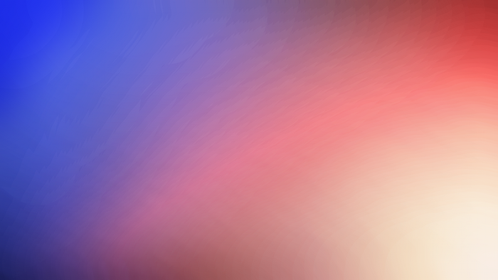 Abstract gradient of blue, pink, and red